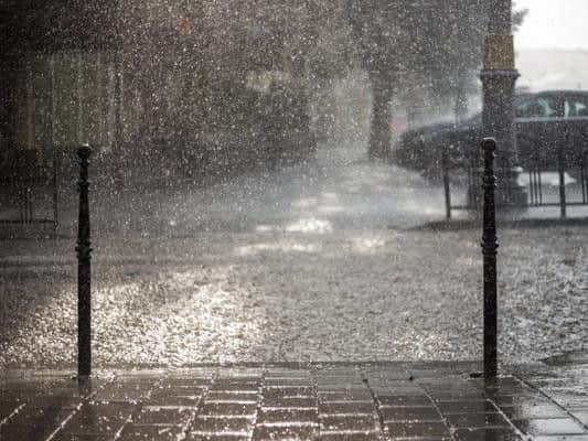 The weather in Sheffield is set to be mostly dull today, as forecasters predict cloud, light and heavy rain, strong winds and some small periods of sunny spells.