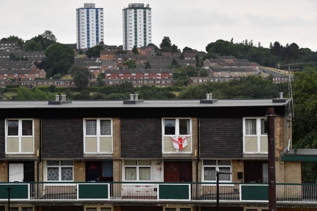Houses in Sheffield (ANTHONY DEVLIN/AFP/Getty Images)