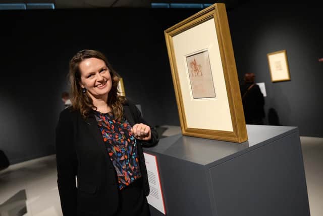 Kim Streets, chief executive of Museums Sheffield, at the Millennium Gallery where Leonardo da Vinci: A Life in Drawing is happening. Picture: Steve Ellis