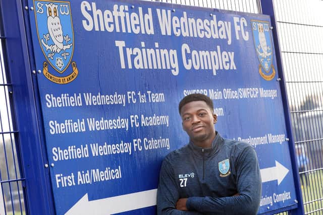 Defender Dominic Iorfa is waiting to make his Owls debut