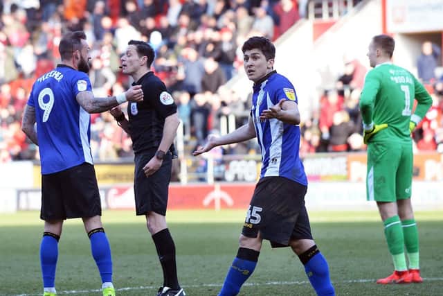 Forestieri is left baffled by his red card