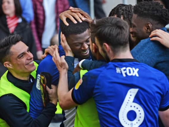 Dominic Iorfa scored a late equaliser at Sheffield Wednesday