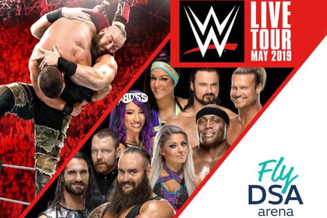 WWE superstars coming to Sheffield FlyDSA Arena