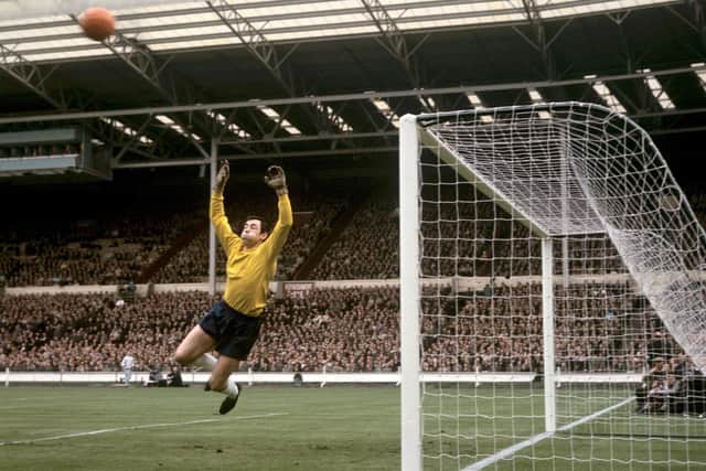 Gordon Banks, pictured in action for England in 1965. Picture: PA/PA Wire.