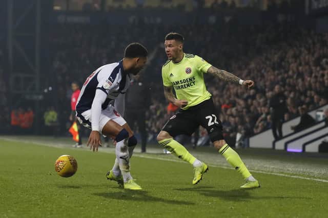 Marvin Johnson in action at The Hawthorns: Simon Bellis/Sportimage