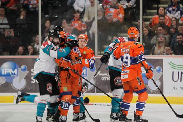 Steelers v Giants tonight - picture by Hayley Roberts