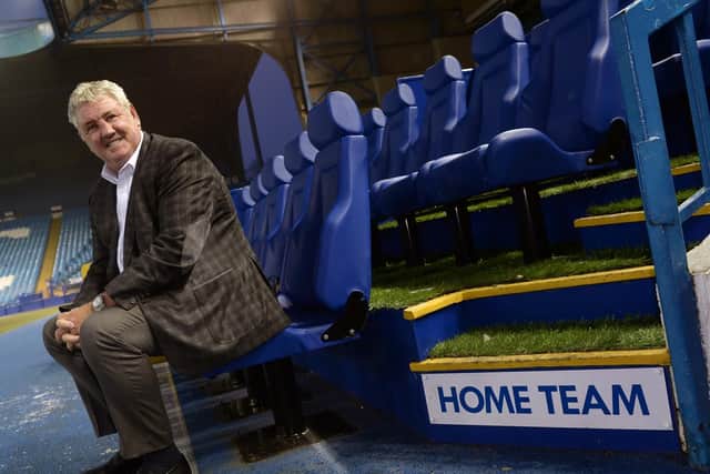 Sheffield Wednesday Manager Steve Bruce is ready for his first Sheffield Derby........Pic Steve Ellis