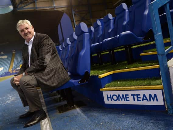Sheffield Wednesday Manager Steve Bruce is ready for his first Sheffield Derby........Pic Steve Ellis