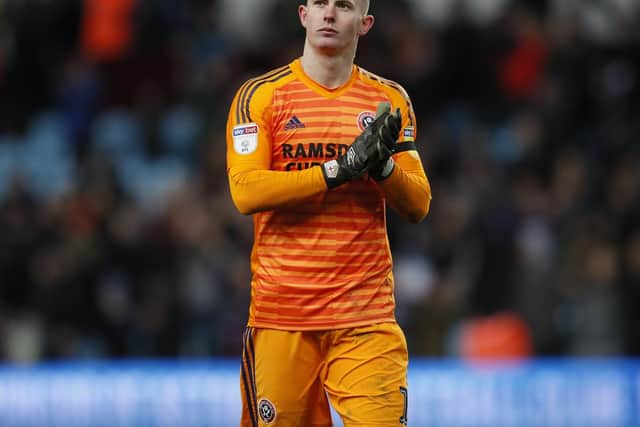 Called into action for the first time in the second half when Hutchinson poked straight at him from close range. General distribution was calm and assured