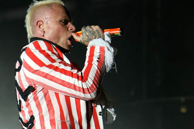 The Prodigy's lead singer Keith Flint (pic: Niall Carson/PA Wire)