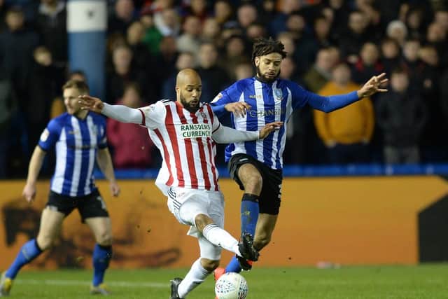 Wednesday defender Michael Hector