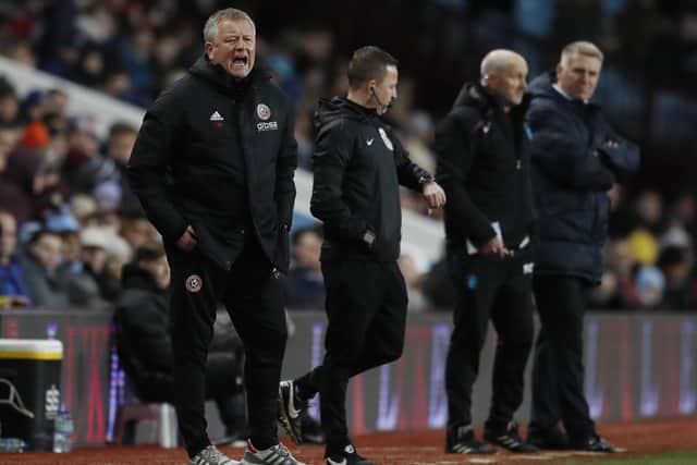 Chris Wilder says his staff have also noticed the trend: Simon Bellis/Sportimage