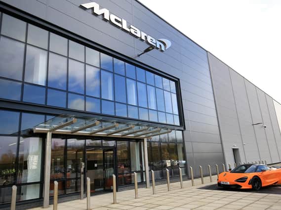 The McLaren factory was built by Harworth after it received a 4m JESSICA loan