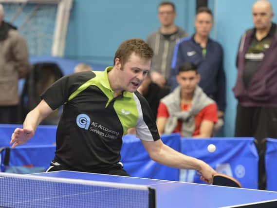 Sheffield Table Tennis League Closed Tournament 2019 Champion Gary Dodd