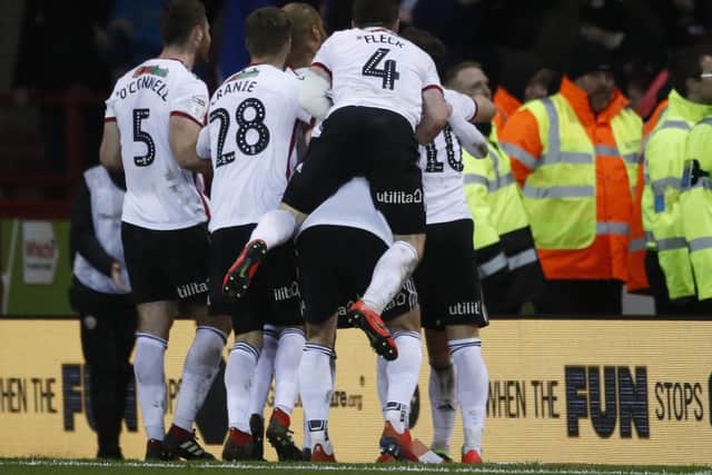 Sheffield United are third, one place behind Leeds: Simon Bellis/Sportimage