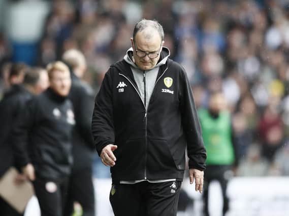 Marcelo Bielsa manager of of Leeds United during the Sky Bet Championship match at  Elland Road Stadium, Leeds. Picture date: 16th March 2019. Picture credit should read: Simon Bellis/Sportimage