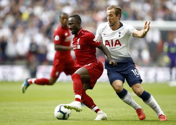 Midfielder Naby Keita, who could be sold by Liverpool this summer, according to today's transfer grapevine. (PHOTO BY: Julian Finney/Getty Images)
