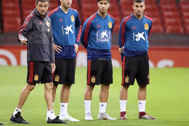 Spain's squad also spent time near Valencia: Nick Potts/PA Wire.