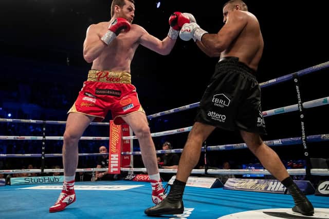 David Price v Kash Ali, Heavyweight contest,  Liverpool. Picture By Mark Robinson.