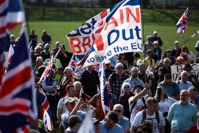 A number of Brexit protests have been held in London. Picture: Dan Kitwood/Getty Images
