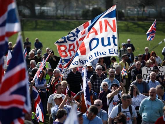 A number of Brexit protests have been held in London. Picture: Dan Kitwood/Getty Images