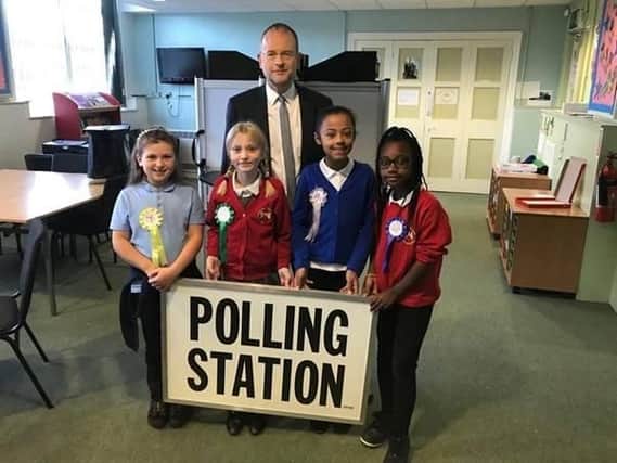Elections process at Wybourn Community Primary School