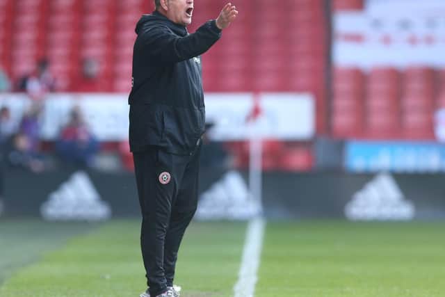 Sheffield United manager Chris Wilder manager: James Wilson/Sportimage