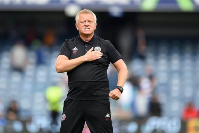 Chris Wilder says Sheffield United are up for the fight: Robin Parker/Sportimage