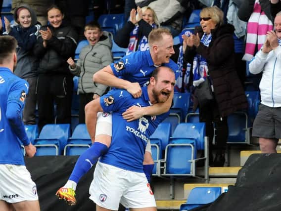 Scott Boden and Tom Denton's partnership has helped Chesterfield to rise up the table