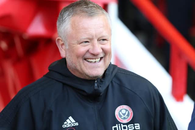 Chris Wilder's team is third in the table: James Wilson/Sportimage