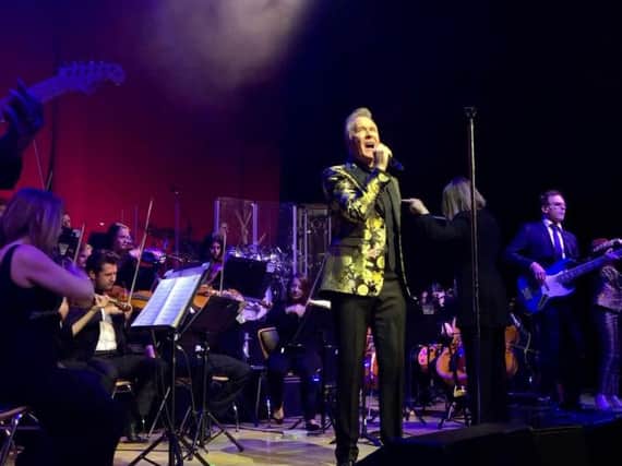ABC with 50-piece Southbank Symphonia orchestra performing Lexicon Of Love at Sheffield City Hall