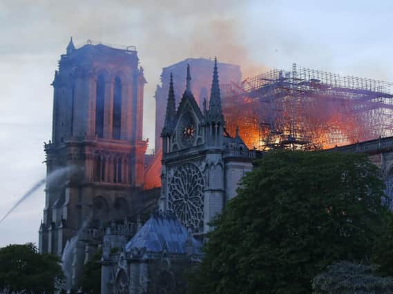 The latest pictures from the devastating fire at Notre-Dame Cathedral.
