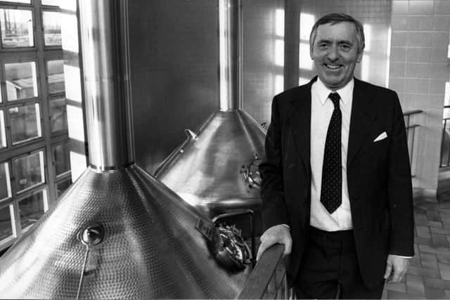 Sheffield Stones brewery manager Reg Bird, pictured on January 18, 1990