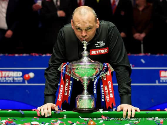 Former World Snooker champ Stuart Bingham has his sights set on lifting the title again after emotional comeback following ban