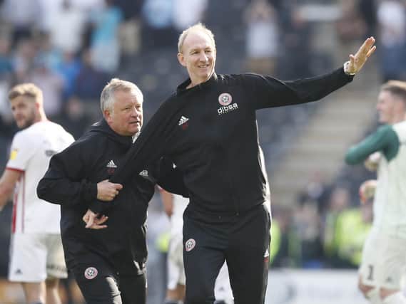 Chris Wilder manager pushes his assistant Alan Knill to the forefront: Simon Bellis/Sportimage