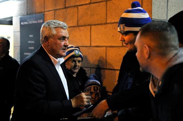 Steve Bruce, Manager of Sheffield Wednesday (Photo by Alex Burstow/Getty Images)