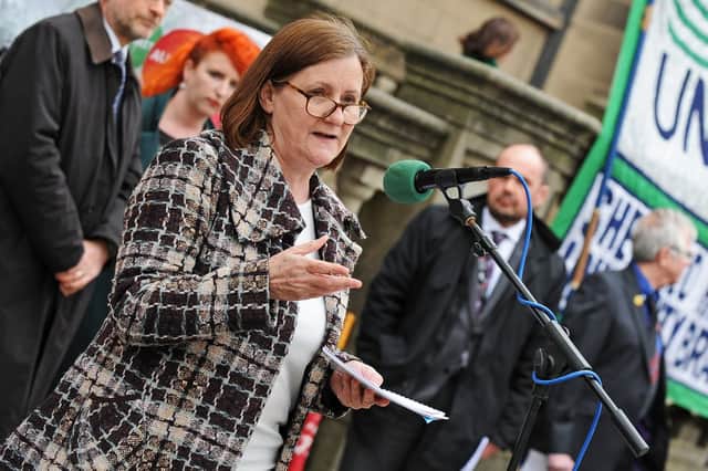 Councillor Julie Dore, Labour leader of Sheffield City Council fought off a leadership challenge. Picture: Marie Caley/The Star