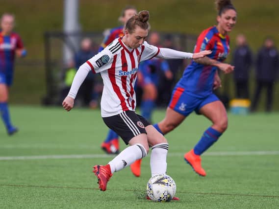 Jade Pennock in action for Sheffield United: Harry Marshall/Sportimage