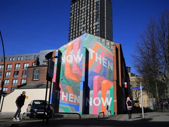 Now Then Then Now by Rob Lee on Howard Street.