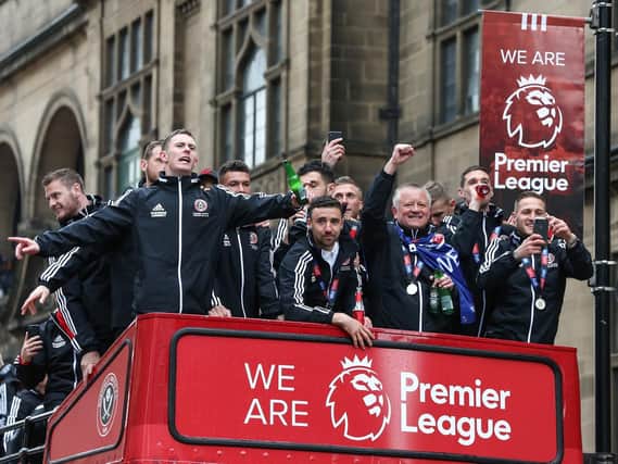 Sheffield United's open top bus parade earlier this month. Picture: James Wilson/Sportimage