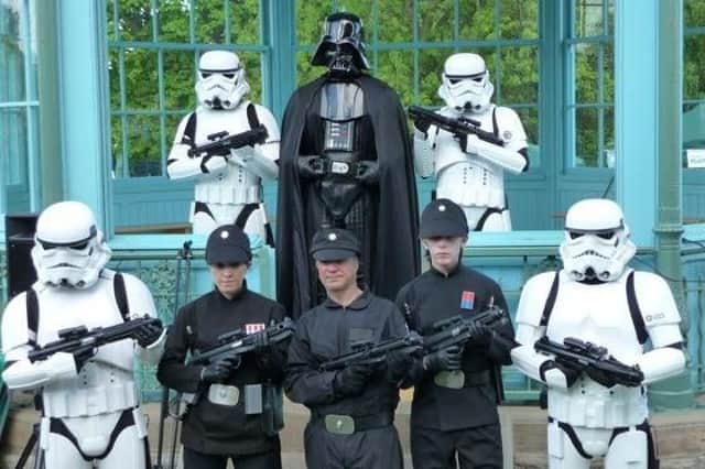 Darth Vader and the Stormtroopers will be at Sunday's Weston Park Show