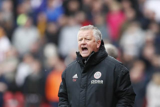 Chris Wilder: Simon Bellis/Sportimage