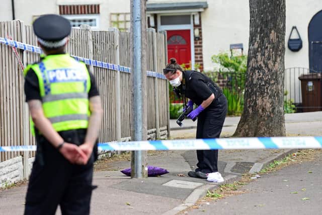 Renathorpe Road, scene of an alleged stabbing incident. Picture: NSST-30-05-19-RenathorpeRoad-3