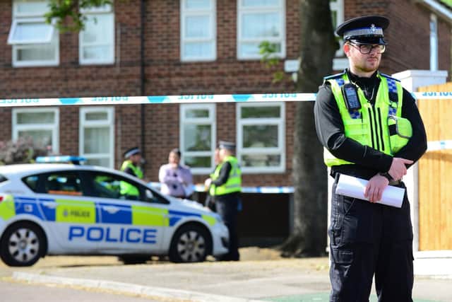 Renathorpe Road, scene of an alleged stabbing incident. Picture: NSST-30-05-19-RenathorpeRoad-6