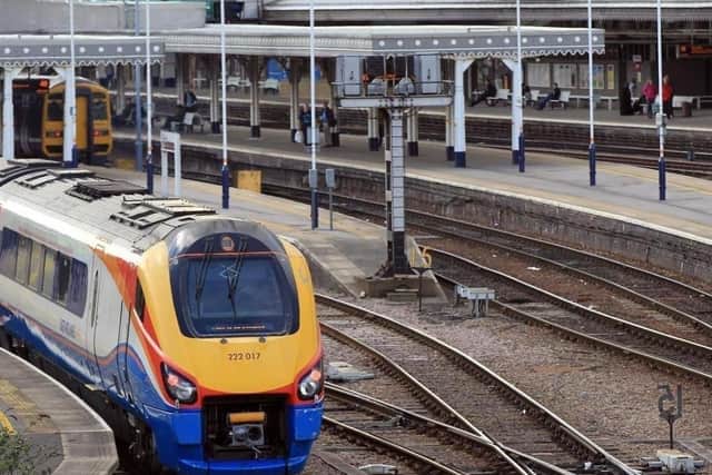 There will be three fast trains an hour between Sheffield and Manchester, rather than two, once the upgrade is completed