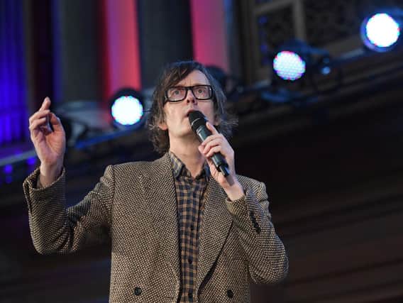 Jarvis Cocker speaking during a convention on a second EU referendum in central London in January 2019.
