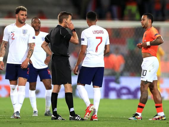 Jesse Lingards goal against Holland is ruled out