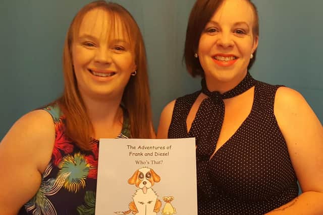 Melanie (left) and sister Katie have produced books aimed at pre-school children