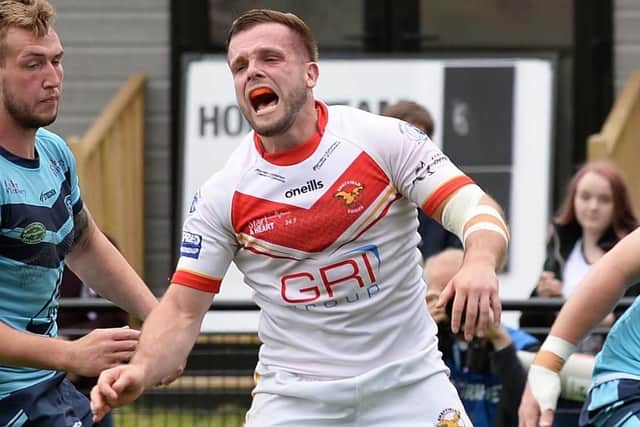 Pat Moran scored two tries in the Eagles' win at Batley