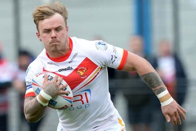 Ben Blackmore scored two tries in the Eagles' defeat to Leigh